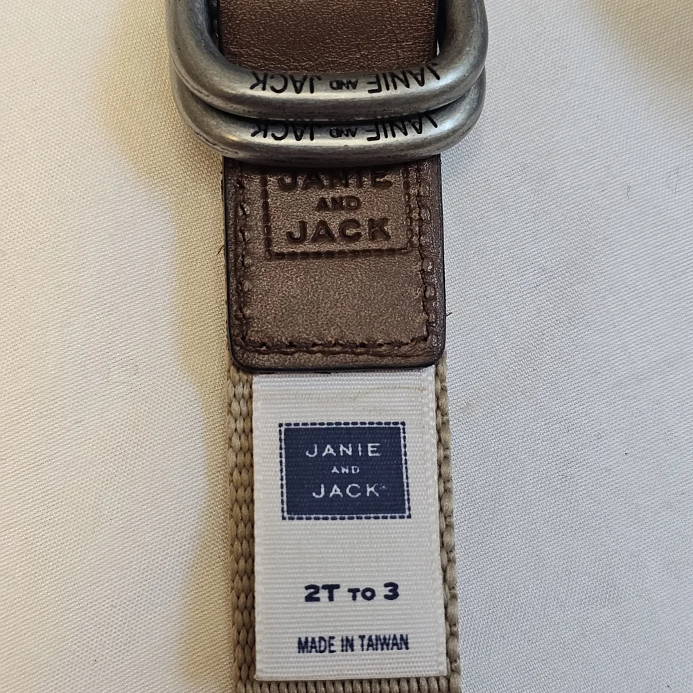 Jannie and Jack children belts